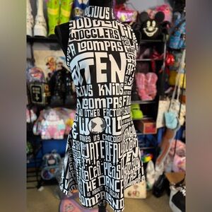 Dolls Kill x Willy Wonka mini dress - LARGE